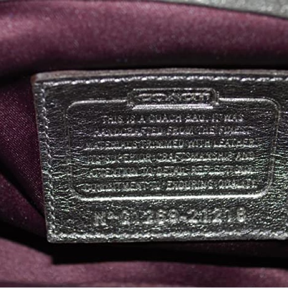 New with Tags COACH Full Price 21218 POPPY SEQUIN Pewter Evening Bag Below $258 - Picture 6 of 7